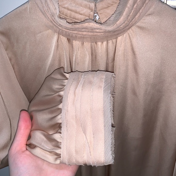 Zara Mock-Neck Blouse😍 - Picture 6 of 8